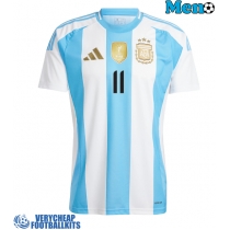 Argentina Angel Di Maria #11 Replica Home Shirt Copa America 2024 Short Sleeve